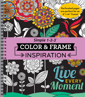Color & Frame - Inspiration (Adult Coloring Book) - New Seasons, and Publications International Ltd