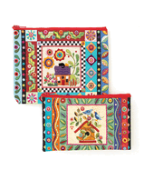 Colorful Creatures Eco Pouch Set