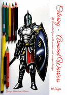 Coloring - Armored Warriors: AI Generated fun with armors and weapon designs
