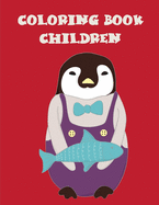 Coloring Book Children: Christmas Coloring Book for Children, Preschool, Kindergarten age 3-5