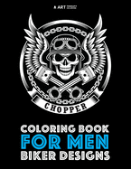 Coloring Book for Men: Biker Designs