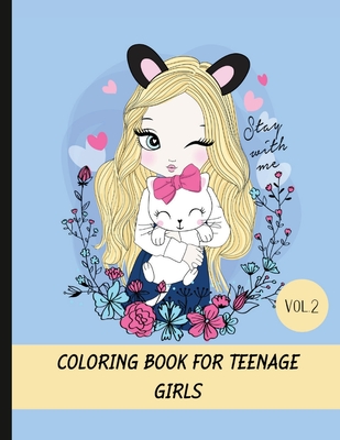 Coloring book for teenage girls - Bana[, Dagna