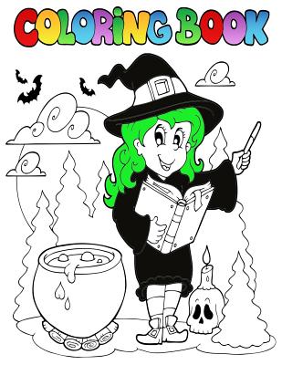 Coloring Book: Halloween Coloring - Journals, Blank