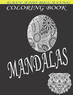 coloring book mandalas: for beginners, Coloring Book for adults, 50 Mandala Images Stress Management Coloring Book with Fun, Easy, and Relaxing Coloring Pages, Perfect Gift for Mandala