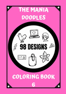 Coloring Book: The Mania Doodles