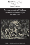 Commemorating Mirabeau: 'Mirabeau Aux Champs-Elysees' and Other Texts
