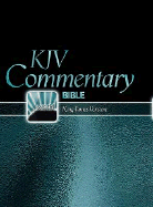 Commentary Bible-KJV-Large Print