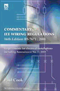 Commentary on Iee Wiring Regulations 16th Edition (Bs 7671: 2001)