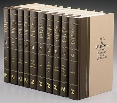 Commentary on the Old Testament: 10 Volumes with CD - Keil, C F, and Delitzsch, F