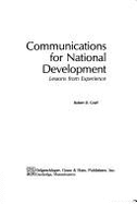 Communications for national development : lessons from experience