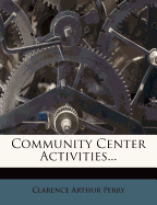 Community Center Activities