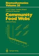 Community Food Webs: Data and Theory