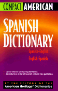 Compact American Spanish Dictionary Spanish/English-English/Spanish