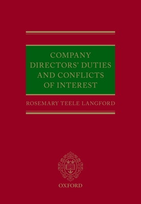 Company Directors' Duties and Conflicts of Interest - Langford, Rosemary Teele