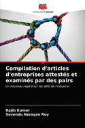 Compilation d'articles d'entreprises attest?s et examin?s par des pairs