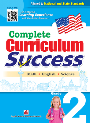 Complete Curriculum Success Grade 2 - Learning Workbook for Second Grade Students - English, Math and Science Activities Children Book - Ltd Popular Book Company (Usa) (Creator)