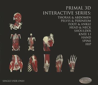 Complete Human Anatomy Primal 3d Interactive Series - Berkovitz, B, and Primal