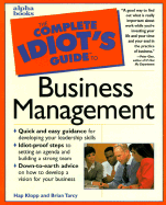 Complete Idiot's Guide to Business Management - Klopp, Hap, and Glen, Peter (Foreword by)