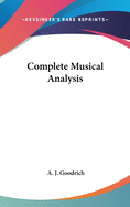 Complete Musical Analysis