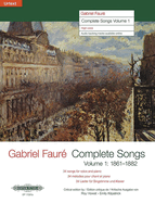 Complete Songs (High Voice): 1861-1882, Urtext