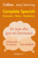 Complete Spanish Grammar Verbs Vocabulary: 3 Books in 1