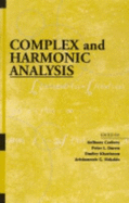 Complex and Harmonic Analysis - Proceedings - Carbery, Anthony (Editor), and Duren, Peter L. (Editor), and Khavinson, Dmitry (Editor)