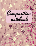 Composition notebook: Wide Ruled Lined Paper, Journal for Students