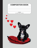 Composition Notebook with French Bulldog (Graph Paper)