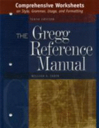 Comprehensive Worksheets to Accompany the Gregg Reference Manual - Sabin, William E, and Sabin William