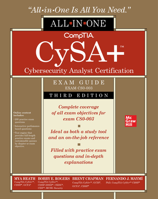 Comptia Cysa+ Cybersecurity Analyst Certification All-In-One Exam Guide, Second Edition (Exam Cs0-002) - Chapman, Brent, and Maymi, Fernando