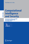 Computational Intelligence and Security: International Conference, Cis 2005, Xi'an, China, December 15-19, 2005, Proceedings, Part I