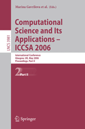 Computational Science and Its Applications - Iccsa 2006: International Conference, Glasgow, Uk, May 8-11, 2006, Proceedings, Part I