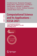 Computational Science and Its Applications - ICCSA 2021: 21st International Conference, Cagliari, Italy, September 13-16, 2021, Proceedings, Part X