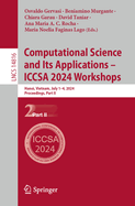 Computational Science and Its Applications - Iccsa 2024 Workshops: Hanoi, Vietnam, July 1-4, 2024, Proceedings, Part II