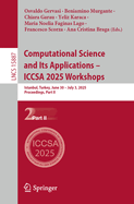Computational Science and Its Applications - ICCSA 2025 Workshops: Istanbul, Turkey, June 30 - July 3, 2025, Proceedings, Part V