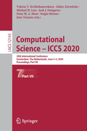 Computational Science - Iccs 2020: 20th International Conference, Amsterdam, the Netherlands, June 3-5, 2020, Proceedings, Part VII