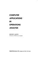 Computer Applications in Operating Analysis