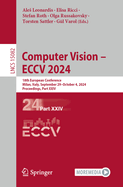 Computer Vision - ECCV 2024: 18th European Conference, Milan, Italy, September 29-October 4, 2024, Proceedings, Part LXIX