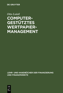 Computergesttztes Wertpapiermanagement