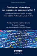 Concepts et smantique des langages de programmation 2