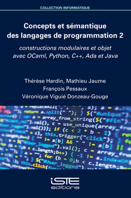 Concepts et smantique des langages de programmation 2 - Hardin, Thrse, and Jaume, Mathieu