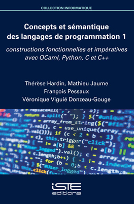 Concepts et s?mantique des langages de programmation 1 - Hardin, Th?r?se, and Jaume, Mathieu