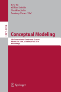Conceptual Modeling: 33rd International Conference, Er 2014, Atlanta, Ga, USA, October 27-29,2014. Proceedings