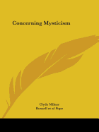 Concerning Mysticism