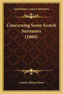 Concerning Some Scotch Surnames (1860)