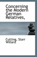 Concerning the Modern German Relatives,