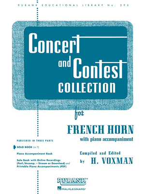 Concert and Contest Collection: French Horn (in F) - Solo Part - Hal Leonard Publishing Corporation (Creator)