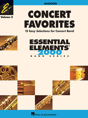 Concert Favorites Vol. 2 - Bassoon: Essential Elements Band Series - Sweeney, Michael, and Moss, John, and Lavender, Paul