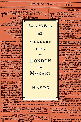 Concert Life in London from Mozart to Haydn - McVeigh, Simon