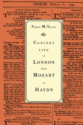 Concert Life in London from Mozart to Haydn - McVeigh, Simon